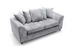 Harriet Crushed Chenille 3 Seater