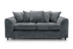Harriet Crushed Chenille 3 Seater