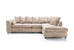 Harriet Large Crushed Chenille Corner Sofa