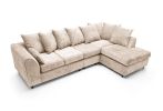 Harriet Large Crushed Chenille Corner Sofa