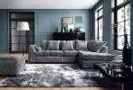 Harriet Large Crushed Chenille Corner Sofa