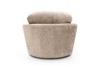 Harriet Crushed Chenille Swivel Chair