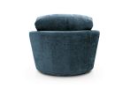 Harriet Crushed Chenille Swivel Chair