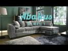 Harriet Large Crushed Chenille Corner Sofa