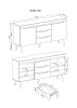 Nordi Sideboard 160cm