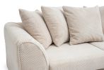Jumbo Cord 3 Seater Sofa Grid-Textured