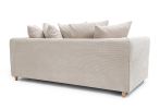 Jumbo Cord 3 Seater Sofa Grid-Textured