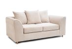 Jumbo Cord 2 Seater Sofa Grid-Textured