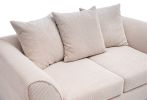 Jumbo Cord 2 Seater Sofa Grid-Textured