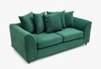 Jumbo Cord 3 Seater Sofa Grid-Textured