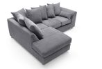 Jumbo Cord Corner Sofa
