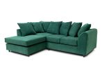 Jumbo Cord Corner Sofa Grid-Textured