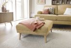 Harper Chenille Square Footstool
