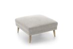 Harper Chenille Square Footstool