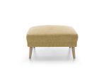 Harper Chenille Square Footstool
