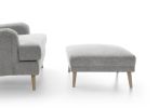 Harper Chenille Square Footstool
