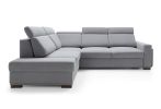Ziggy Fabric Corner Sofa Bed with Storage