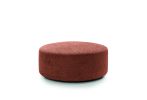 Ingrid Chenille Large Swivel Footstool