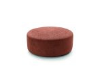 Ingrid Chenille Large Swivel Footstool