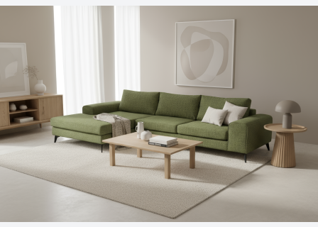 Venice Basket Weave Corner Sofa