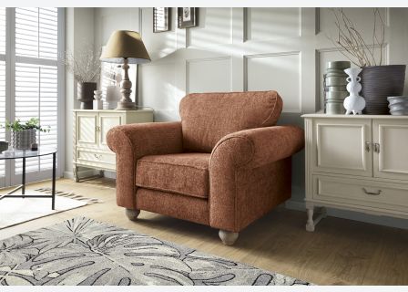 Ingrid Armchair | Burnt Orange