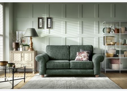Ingrid 2 Seater Sofa | Jungle Green