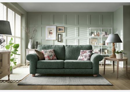 Ingrid 3 Seater Sofa | Jungle Green