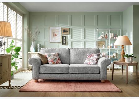 Ingrid 3 Seater Sofa | Ash Grey