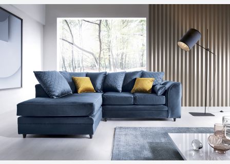 Chicago Velvet Corner Sofa
