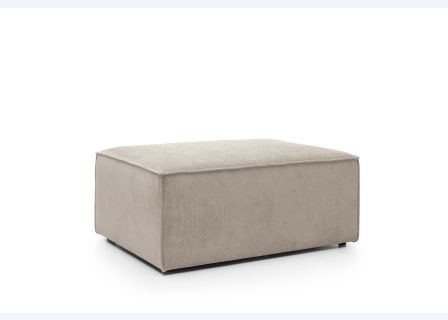 Doris Cord Chenille Footstool 