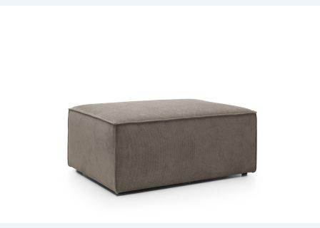 Doris Cord Chenille Footstool 