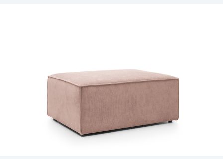 Doris Cord Chenille Footstool 