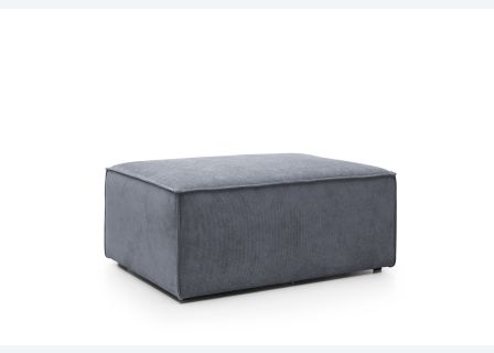 Doris Cord Chenille Footstool 