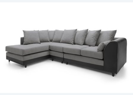 DYLAN PLUS LARGE CHENILLE CORNER SOFA