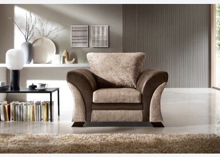 FARROW CRUSHED CHENILLE ARMCHAIR