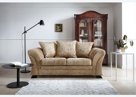 FARROW CRUSHED CHENILLE 2 SEATER SOFA