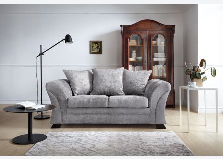 FARROW CRUSHED CHENILLE 2 SEATER SOFA