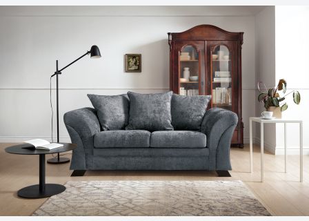 FARROW CRUSHED CHENILLE 2 SEATER SOFA