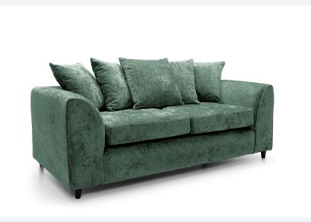 Harriet Crushed Chenille 3 Seater