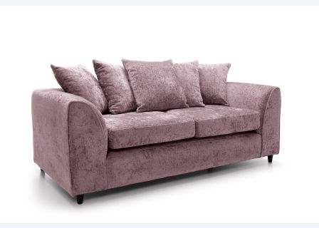 Harriet Crushed Chenille 3 Seater