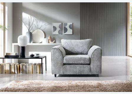 Harriet Crushed Chenille Armchair