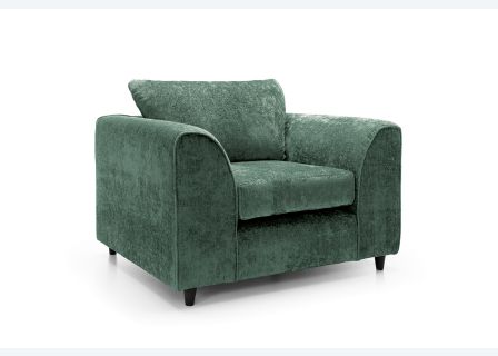 Harriet Crushed Chenille Armchair