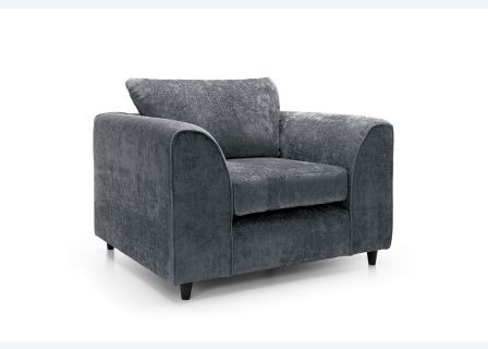 Harriet Crushed Chenille Armchair