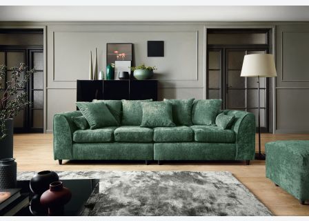 Harriet Crushed Chenille 4 Seater