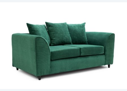 Jumbo Cord 2 Seater Sofa Grid-Textured
