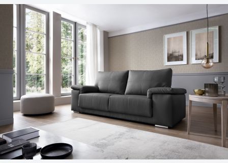 Texas 3 Seater Leather Sofa