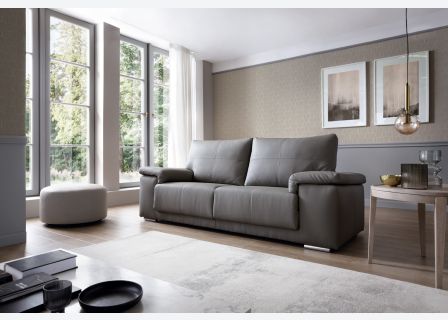 Texas 3 Seater Leather Sofa