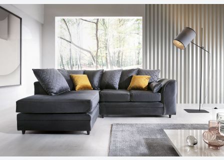 Chicago Velvet Corner Sofa