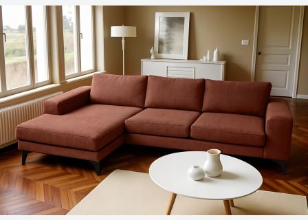 Venice Basket Weave Corner Sofa
