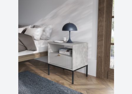Nova Bedside Table 54cm